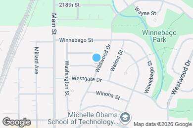 Map image of the property - 400 Watseka St