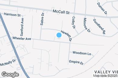 Map image of the property - 208 Wheeler Ave