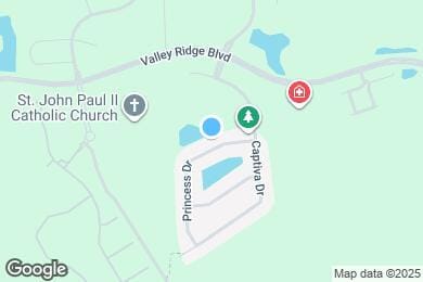 Map image of the property - 100 Princess Dr