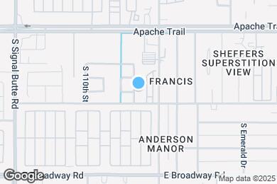 Map image of the property - 147 S 111th Pl