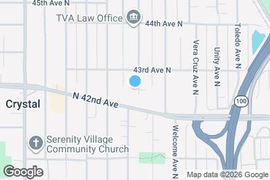 Map image of the property - 4225 Xenia Ave N