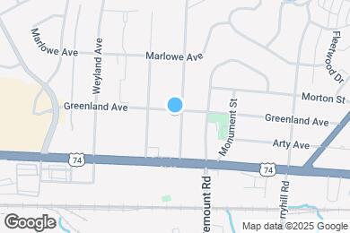 Map image of the property - 2208 Camp Greene St