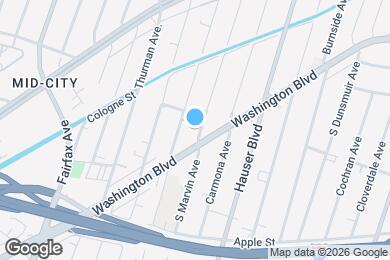 Map image of the property - 2117 S Spaulding Ave