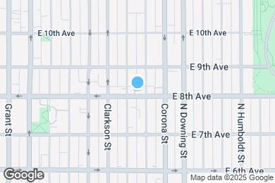 Map image of the property - 925 E 8th Ave
