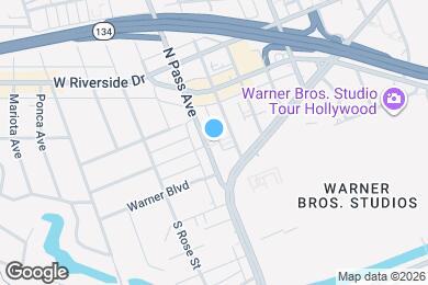 Map image of the property - 124 N Pass Ave