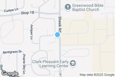 Map image of the property - 1727 Buckeye Ct