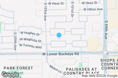Map image of the property - 10210 W Veliana Way