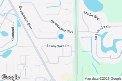 Map image of the property - 2442 Sweetwater Blvd