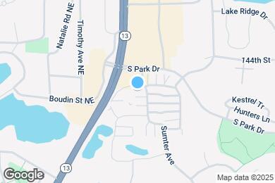 Map image of the property - 14438 Sumter Ave