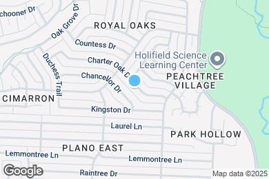 Map image of the property - 3004 Charter Oak Dr