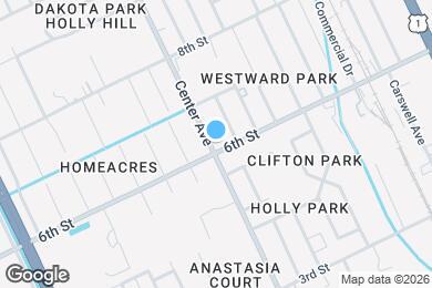 Map image of the property - 605 Center Ave