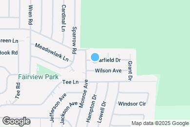 Map image of the property - 905 Garfield Dr