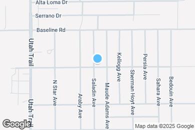 Map image of the property - 74768 Sunset Dr
