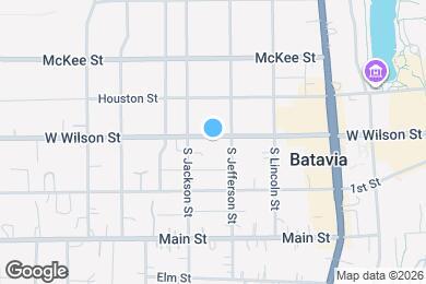 Map image of the property - 518 W Wilson St