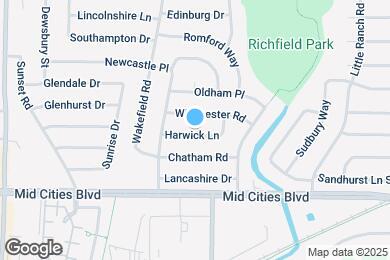 Map image of the property - 7129 Harwick Ln