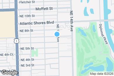 Map image of the property - 1124 NE 7th St