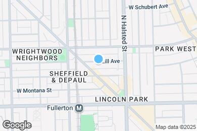 Map image of the property - 859 W Lill Ave