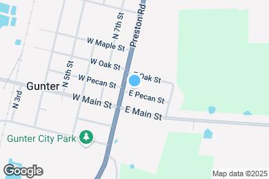 Map image of the property - 102 E Pecan St