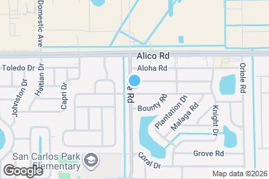 Map image of the property - 8285 Tahiti Rd