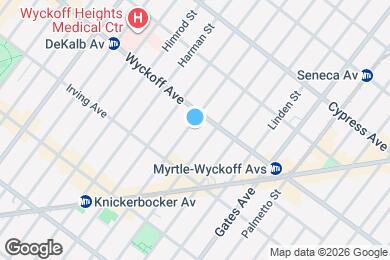 Map image of the property - 348 Bleecker St