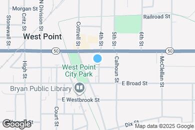 Map image of the property - 433 E Jordan Ave