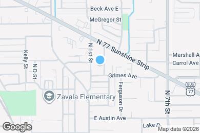 Map image of the property - 1319 Nesmith St