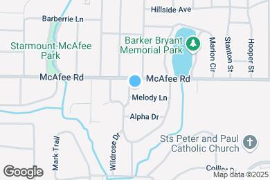 Map image of the property - 2038 Rebecca Ln