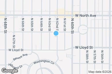 Map image of the property - 2163 N 62nd St