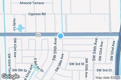 Map image of the property - 101 SW 58th Ave