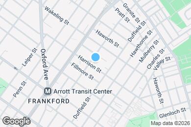 Map image of the property - Fabulous Frankford Studio, Available Now!