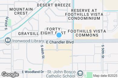 Map image of the property - 15461 S 47th Pl