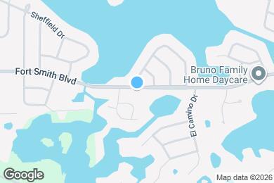Map image of the property - 495 Fort Smith Blvd