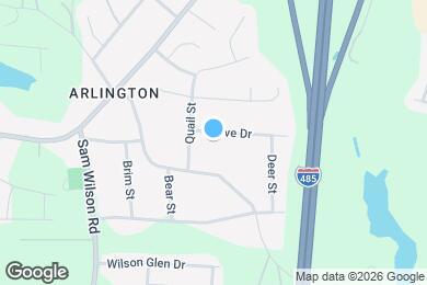 Map image of the property - 1922 Dove Dr