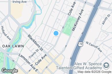 Map image of the property - 3923 Cole Ave