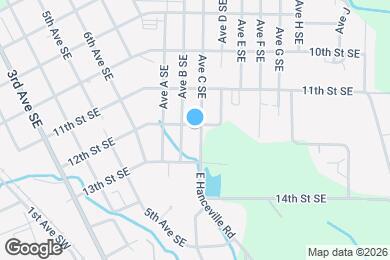 Map image of the property - 1201 Avenue C SE