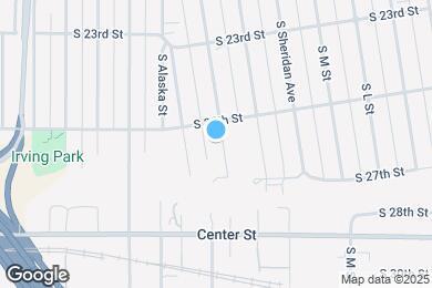 Map image of the property - 2514 S Ainsworth Ave