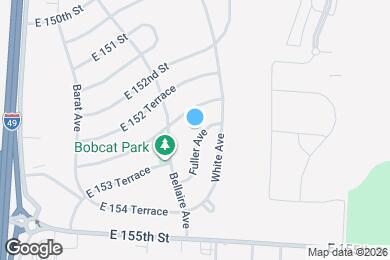 Map image of the property - 15314 Fuller Ave