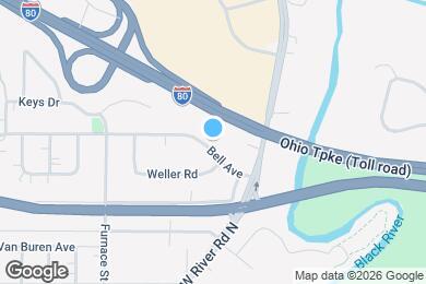 Map image of the property - 668 Bell Ave