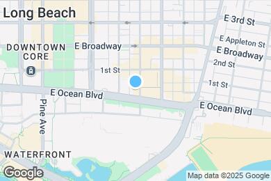 Map image of the property - 455 E Ocean Blvd