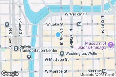 Map image of the property - 211 W Randolph St