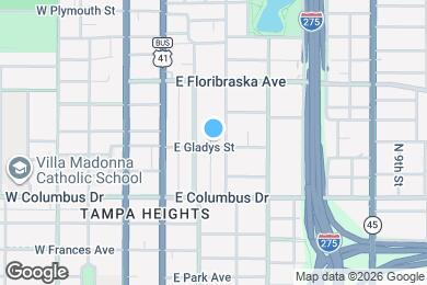 Map image of the property - 310 E Gladys St
