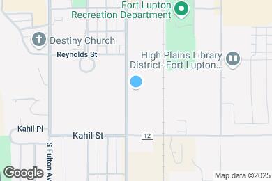 Map image of the property - 500 S Denver Ave