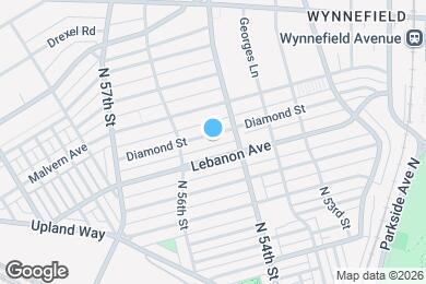 Map image of the property - 5424 Diamond St