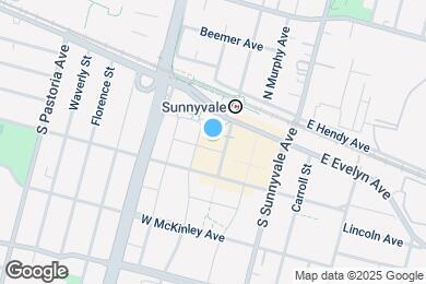 Map image of the property - 150 S Taaffe St