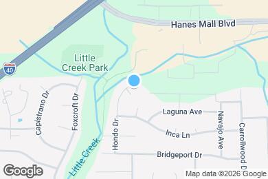 Map image of the property - 2857 Hondo Dr