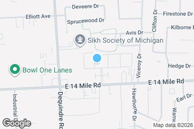 Map image of the property - Sterling Heights Apartments