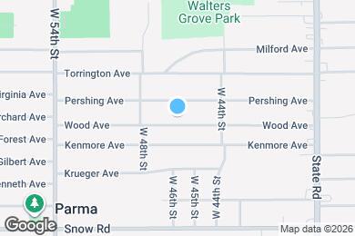 Map image of the property - 4530 Wood Ave