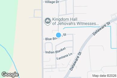 Map image of the property - 7925 Blue Bonnet St