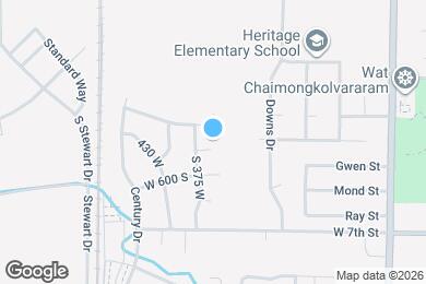 Map image of the property - 354 550 S