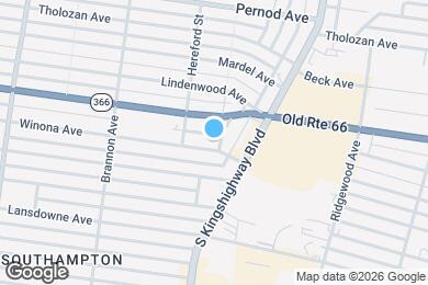 Map image of the property - 4240 Lawn Ave